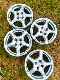 Cerchi OZ in lega 15" per grande punto, evo, mito
