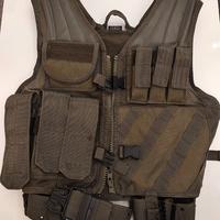 Gilet Tattico Modulare MIL-TEC USMC Woodland