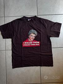 T-shirt Jessica Fletcher Signora in Giallo Meme M