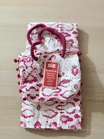 Borsa mare+ telo fouta 100% cotone