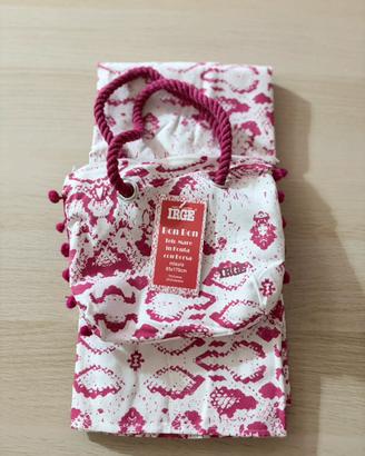 Borsa mare+ telo fouta 100% cotone