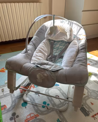 Sdraietta neonato con dondolo e arco giochi