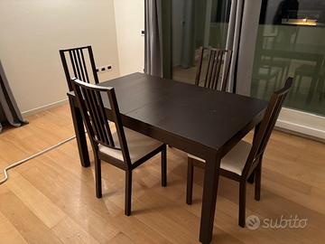 Tavolo cucina con 4 sedie