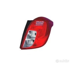 FANALE DESTRO PER OPEL MOKKA 12-16 BIANCO ROSSO
