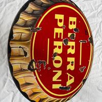 BIRRA PERONI INSEGNA ORIGINALE VINTAGE