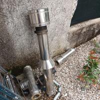 Camino stufa a pellet + tubi