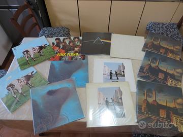 Dischi LP 33 vinili Pink Floyd Beatles Litfiba ecc