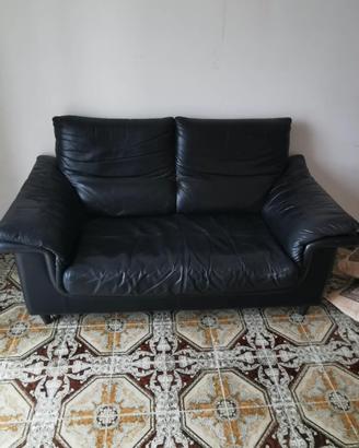 divano in vera pelle