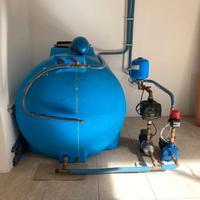 Serbatoio acqua + pompa autoclave