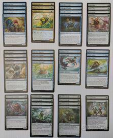 Deck Frog Bounce Unc Peasant Simic Magic MTG