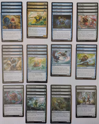 Deck Frog Bounce Unc Peasant Simic Magic MTG