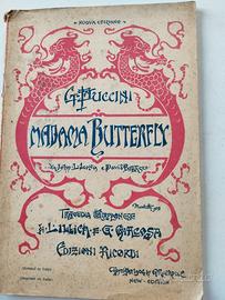 libretto Madama Butterfly 1904 edizioni Ricordi 