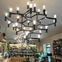 Lampadario nemo crown major nero