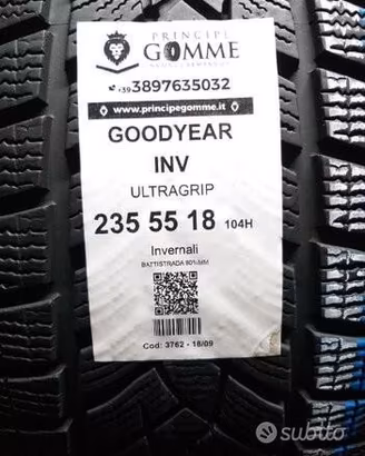 2 gomme 235 55 18 goodyear inv a3762