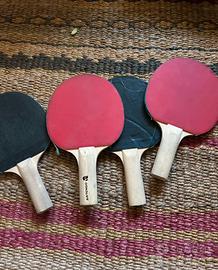 Set 4 racchette Ping Pong Artengo