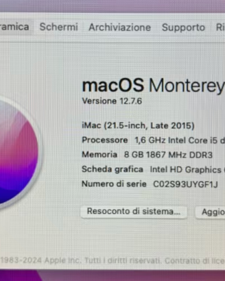 Apple Imac 2015 SSD1Tb