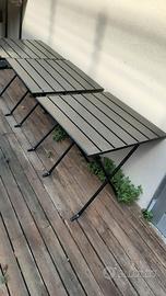 Arredo da Giardino 5 tavoli e 19 sedie