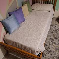 Letto singolo + Materasso Ortopedico