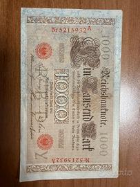 banconota da collezione tedesca