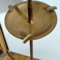 Posacenere da terra in ottone