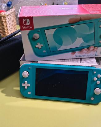 Nintendo switch lite azzurra