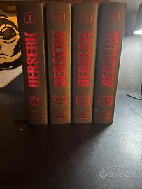 Manga Berserk versione deluxe da 1 a 4 in Italiano