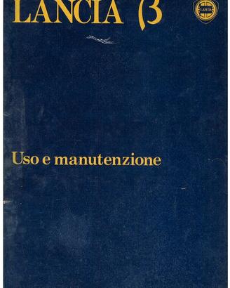 LANCIA BETA BERLINA 1979 LIBRETTO USO E MANUTENZIO