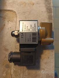 Elettrovalvola in ottone