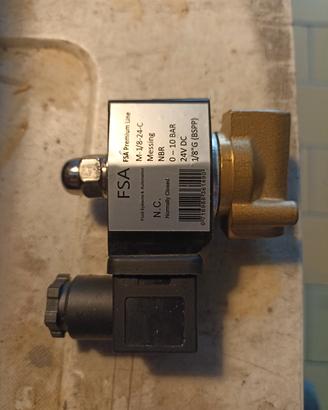 Elettrovalvola in ottone