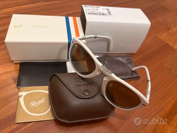 Persol 0PO0714SM bianco specchio oro