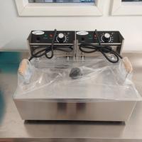 Friggitrice elettrica 15 lt vasca unica NUOVA