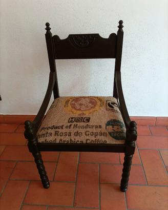 Sedia rustica shabby