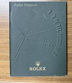 Libretto Rolex Date Just 9.2000
