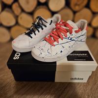 Scarpe Tennis Adidas Advantage K Naz Mimanera 35