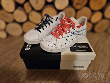 Scarpe Tennis Adidas Advantage K Naz Mimanera 35