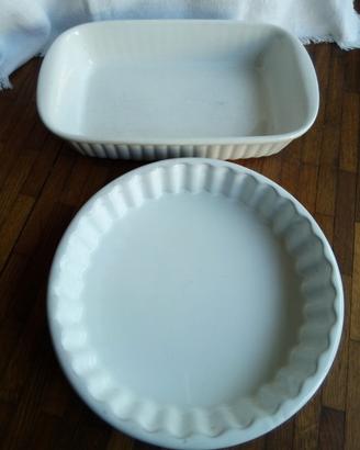 coppia pirofile da forno 