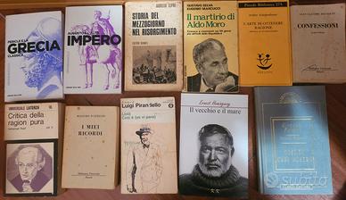 Libri vari - romanzi e saggistica