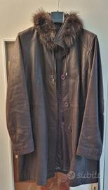 Cappotto di vera pelle