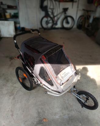 rimorchio porta bambini