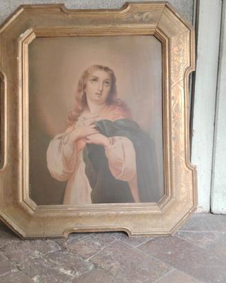 antico ritratto di Santa