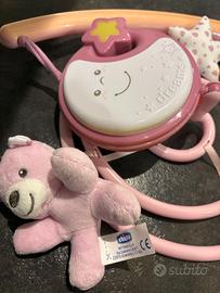 Giostrina musicale Chicco per lettino – rosa