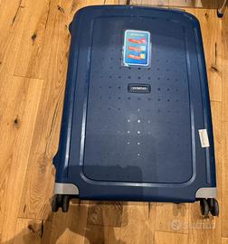 Valigia blu samsonite