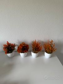 Set piantine artificiali autunnali