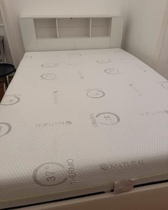 Letto bianco ikea con contenitore