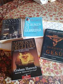 Libri (4)Moravia ,Montagnier,Augias,Graham Hancock