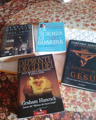 Libri (4)Moravia ,Montagnier,Augias,Graham Hancock