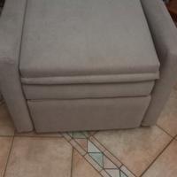 poltrona relax in stoffa