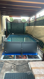 Piscina 300x200x75cm + Pompa + 2 filtri