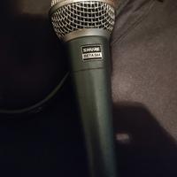 shure beta 58a microfono 