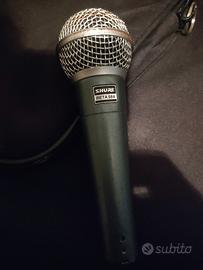 shure beta 58a microfono 